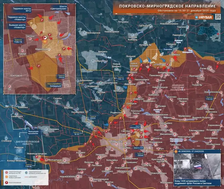 Атаки к терриконам