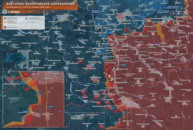 Продвижения под Гуляйполем