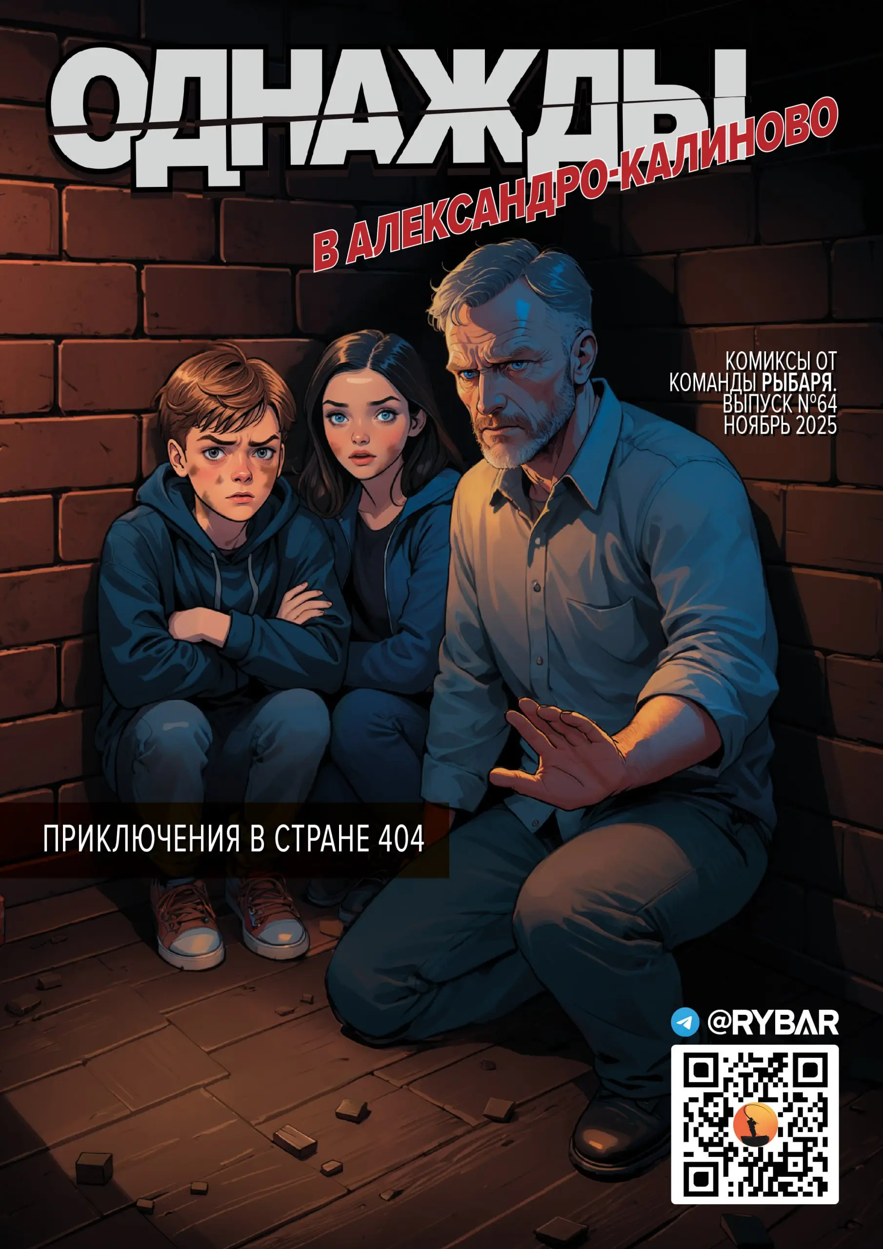 Комикс от Рыбаря №64: Однажды в Александро-Калиново