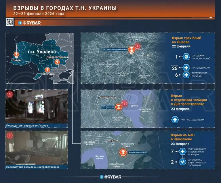 Бомбы под полицаев