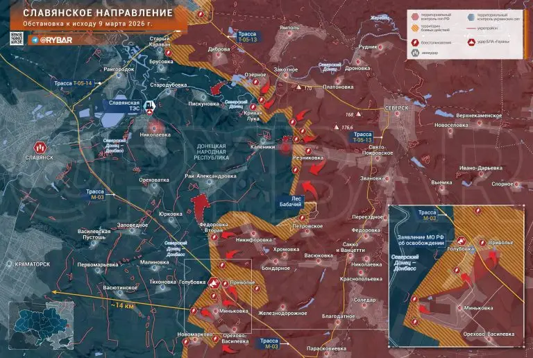 Атаки под Голубовкой