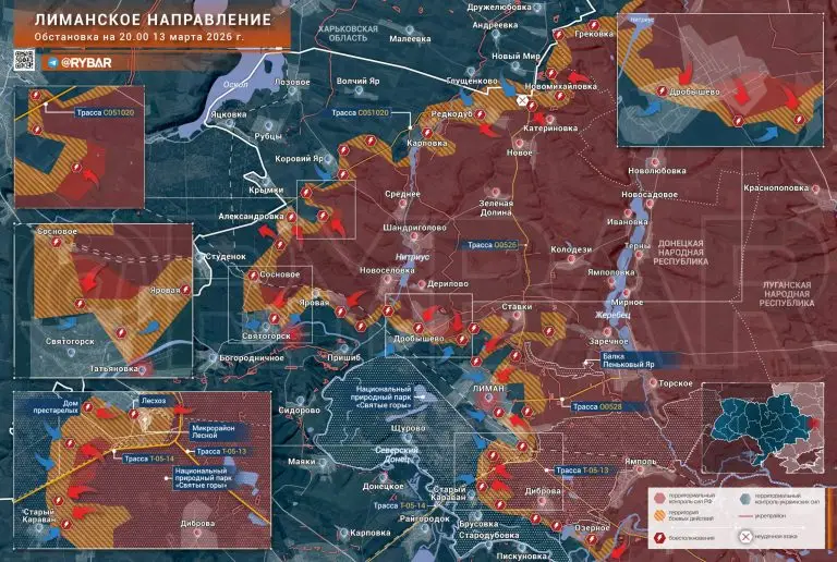 Продвижения и контратаки