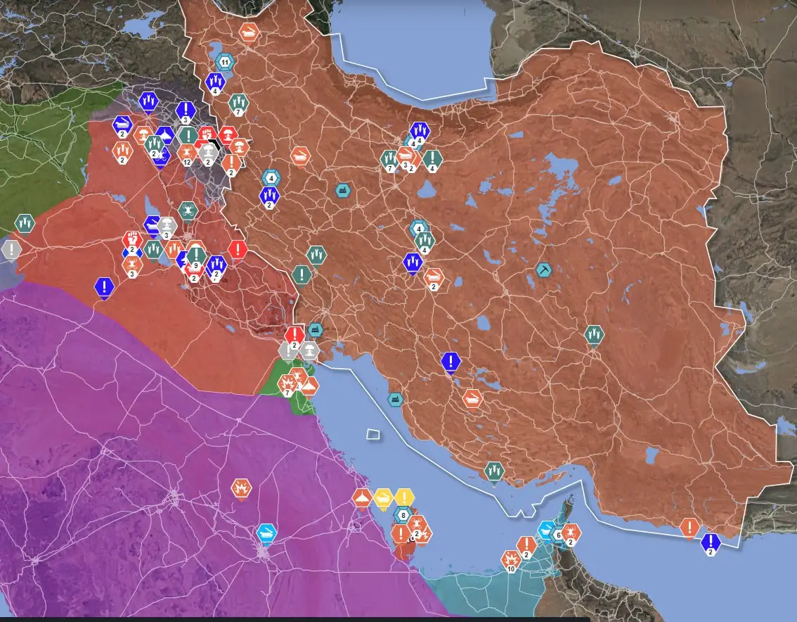 Рутина войны в Заливе. Кто куда попал за ночь