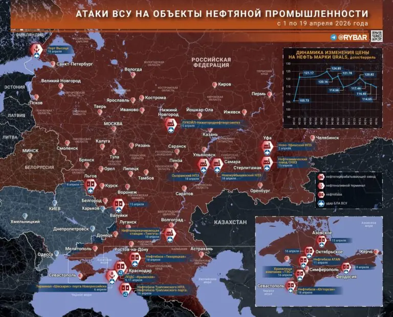 Нефтепроводы под ударом: какие объекты атаковали ВСУ с начала апреля