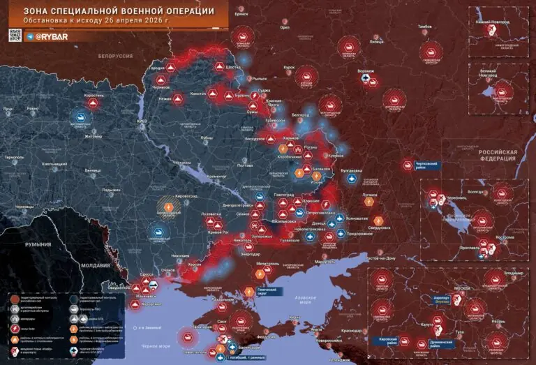 Хроника специальной военной операции за 26 апреля 2026 года