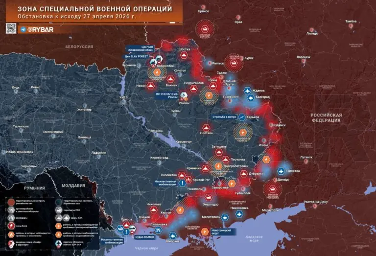 Хроника специальной военной операции за 27 апреля 2026 года