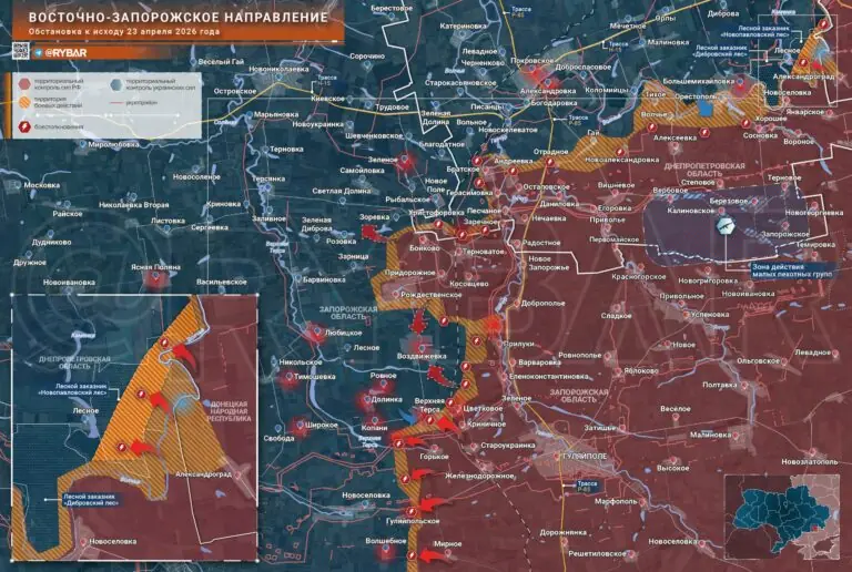 Бои на северном фланге