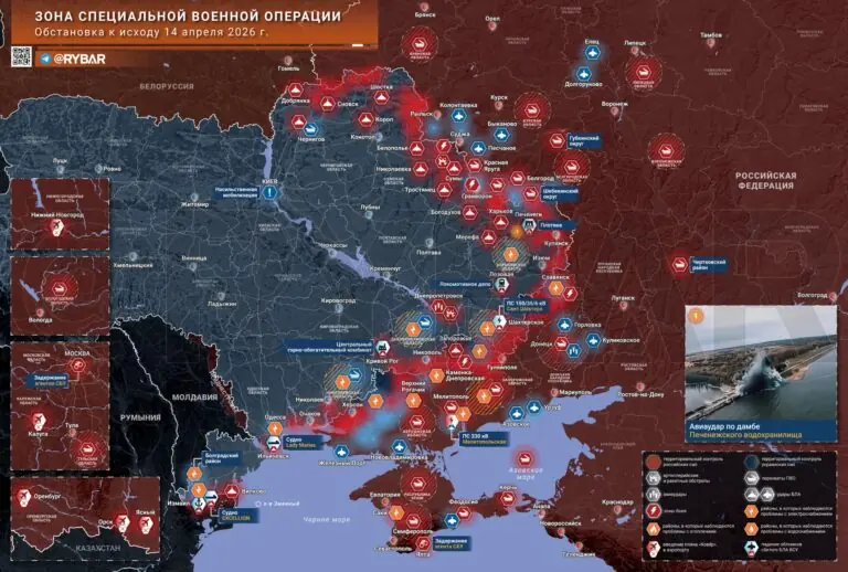 Хроника специальной военной операции за 14 апреля 2026 года