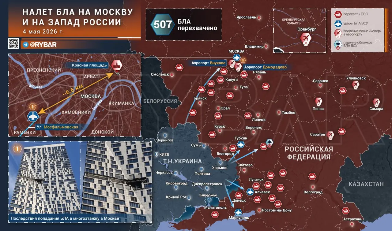 Майская череда ударов
