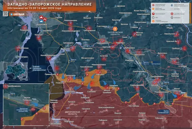 Бои у Степногорска. Противник усиливает натиск