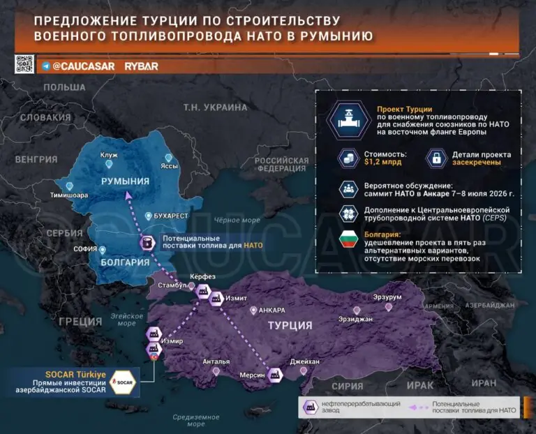 Турецкая труба для восточного фланга НАТО