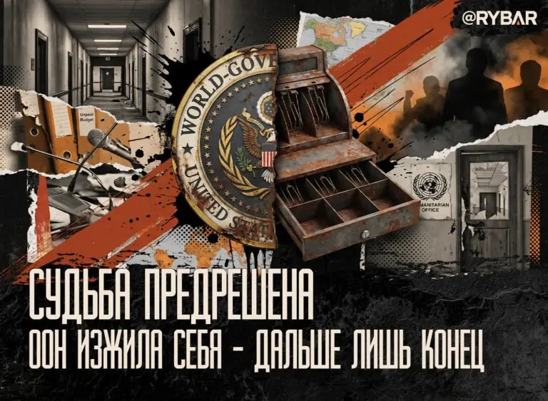 ООН, выйди вон. Закат международной структуры