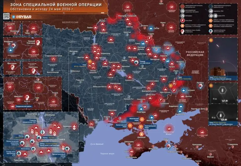 Хроника специальной военной операции за 24 мая 2026 года