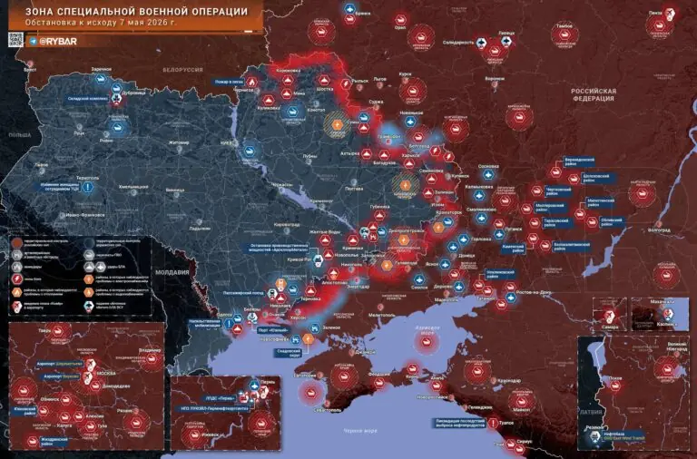 Хроника специальной военной операции за 7 мая 2026 года