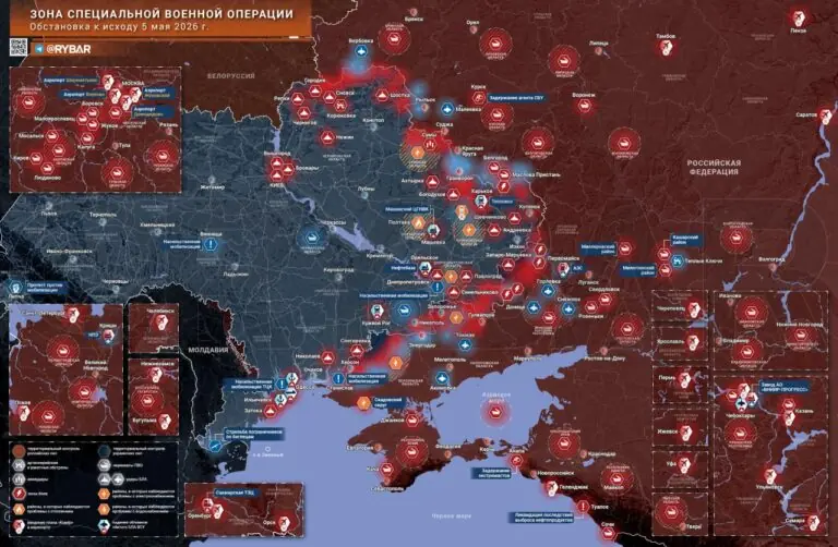 Хроника специальной военной операции за 5 мая 2026 года