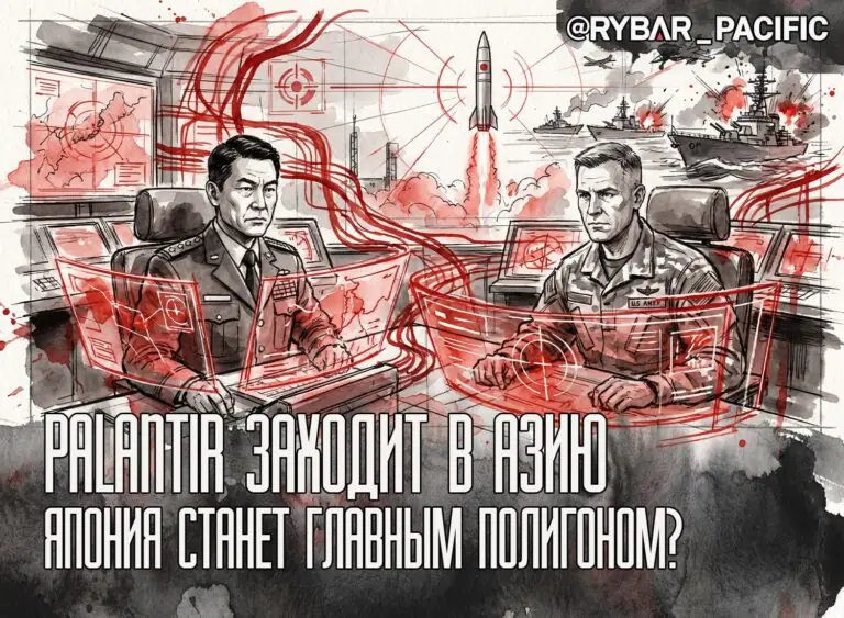 Боевой ИИ ударит по Пекину. Японцы берут на вооружение ПО от Palantir?