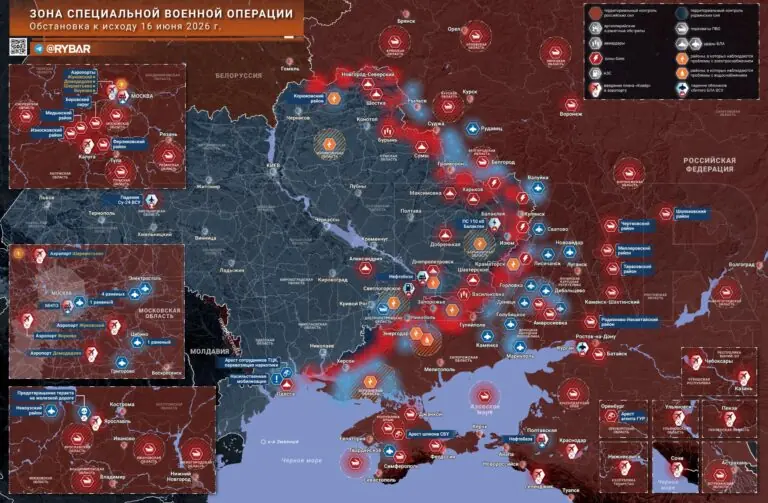 Хроника специальной военной операции за 16 июня 2026 года