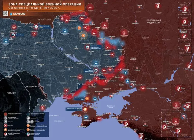 Хроника специальной военной операции за 31 мая 2026 года