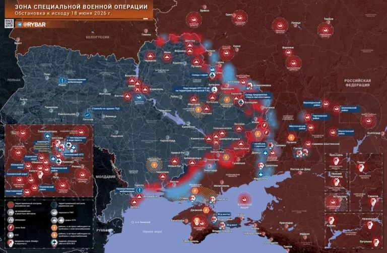 Хроника специальной военной операции за 18 июня 2026 года