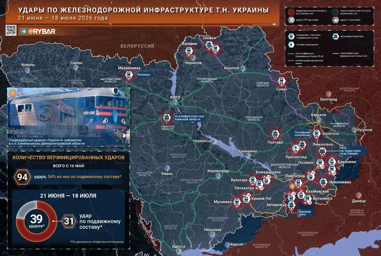 Новая порция поездов