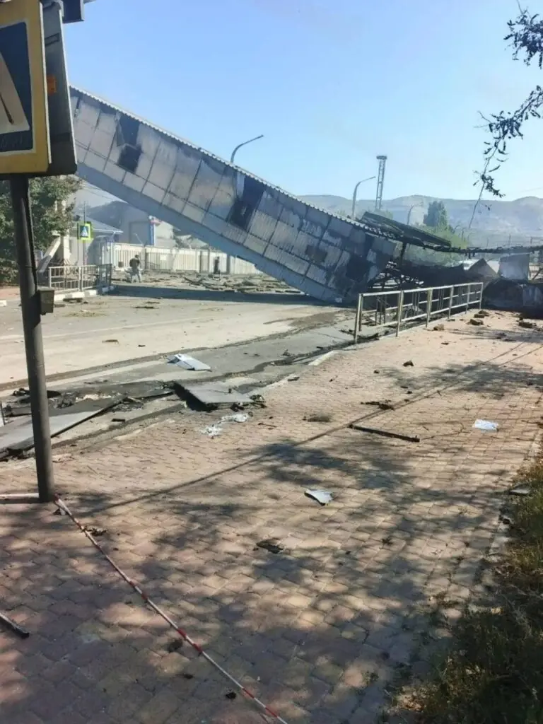 Удары по Новороссийску