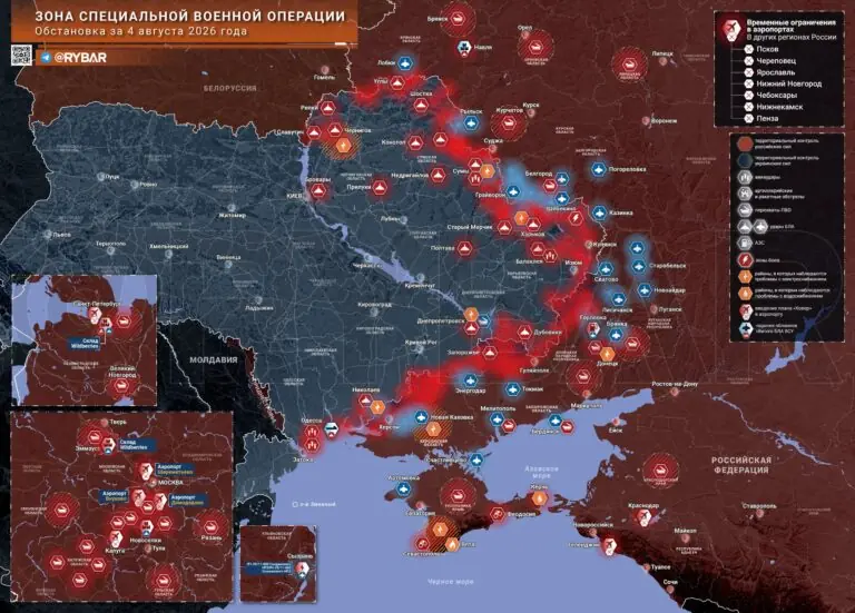 Хроника специальной военной операции за 4 августа 2026 года
