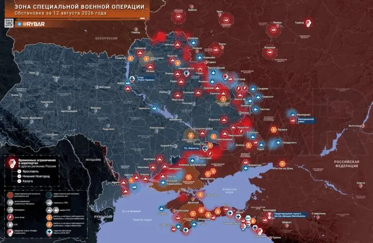 Хроника специальной военной операции за 12 августа 2026 года