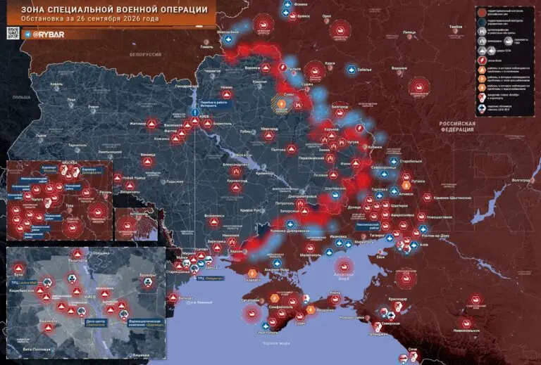 Хроника специальной военной операции за 26 сентября 2026 года