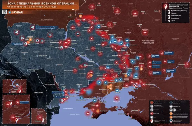 Хроника специальной военной операции за 12 сентября 2026 года