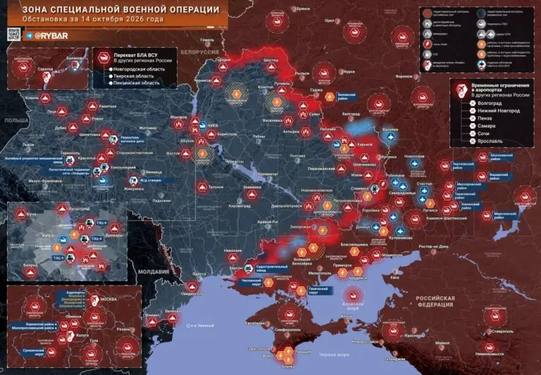 Хроника специальной военной операции за 14 октября 2026 года
