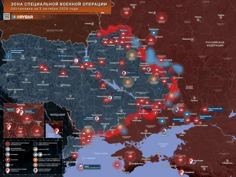 Хроника специальной военной операции за 5 октября 2026 года